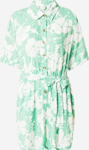 ROXY Shirt Dress 'REAL YESTERDAY' in Green: front
