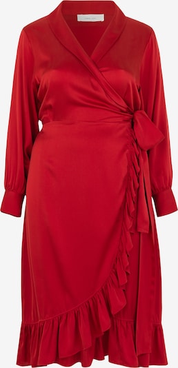 INAN ISIK Seidenkleid 'Audre' in rot, Produktansicht