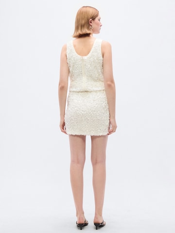 Jupe Calvin Klein Jeans en blanc