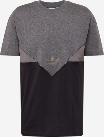 T-Shirt 'Adicolor Seasonal Reflective' ADIDAS ORIGINALS en noir : devant