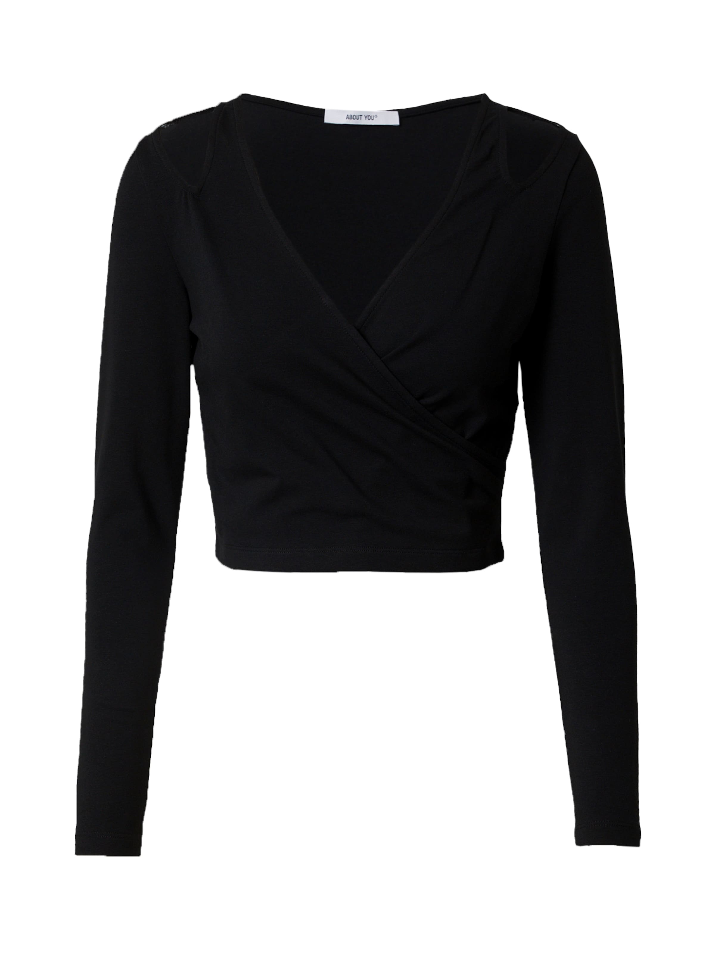 ABOUT YOU Shirt 'Georgina' in Black: front