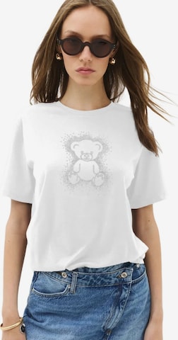 No Matter What T-Shirt in Weiß: Vorderseite