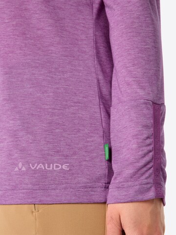 VAUDE Performance Shirt 'Skomer III' in Purple