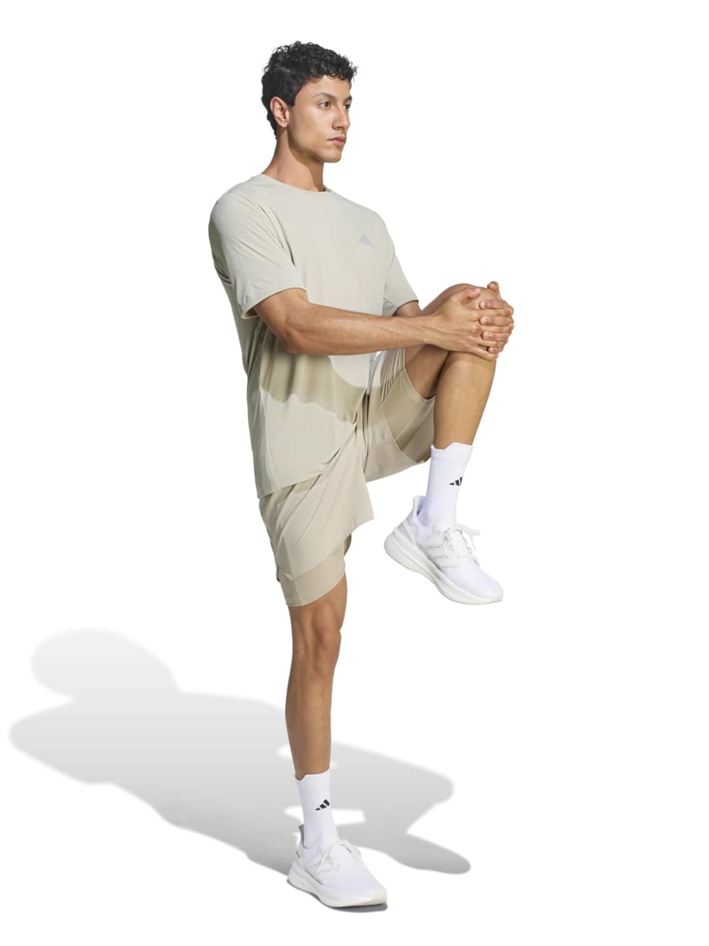 smėlio ADIDAS PERFORMANCE Sportiniai marškinėliai 'Adi365 Essential'