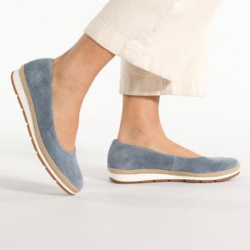 GABOR Ballet Flats in Blue