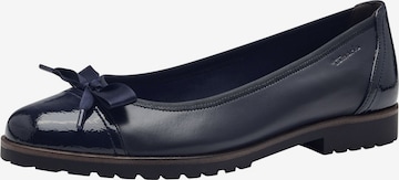 Ballerines Tamaris en bleu : devant
