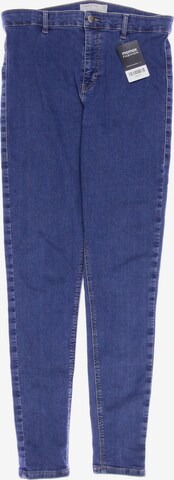 TOPSHOP Jeans in 34 in Blue: front