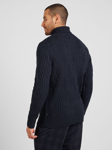 Matinique Pullover 'Roll' in Blau