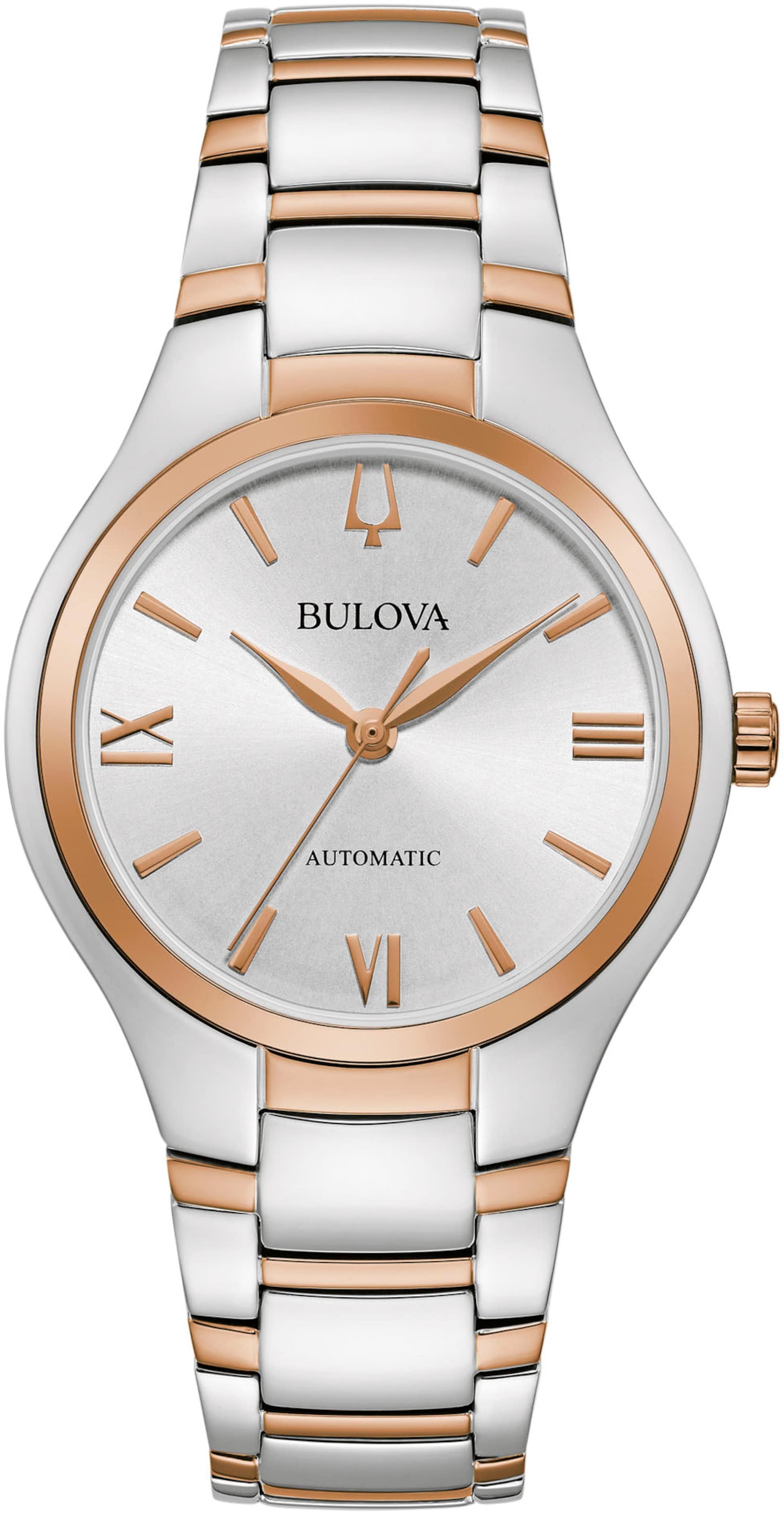Bulova Uhr in Silber: Vorderseite