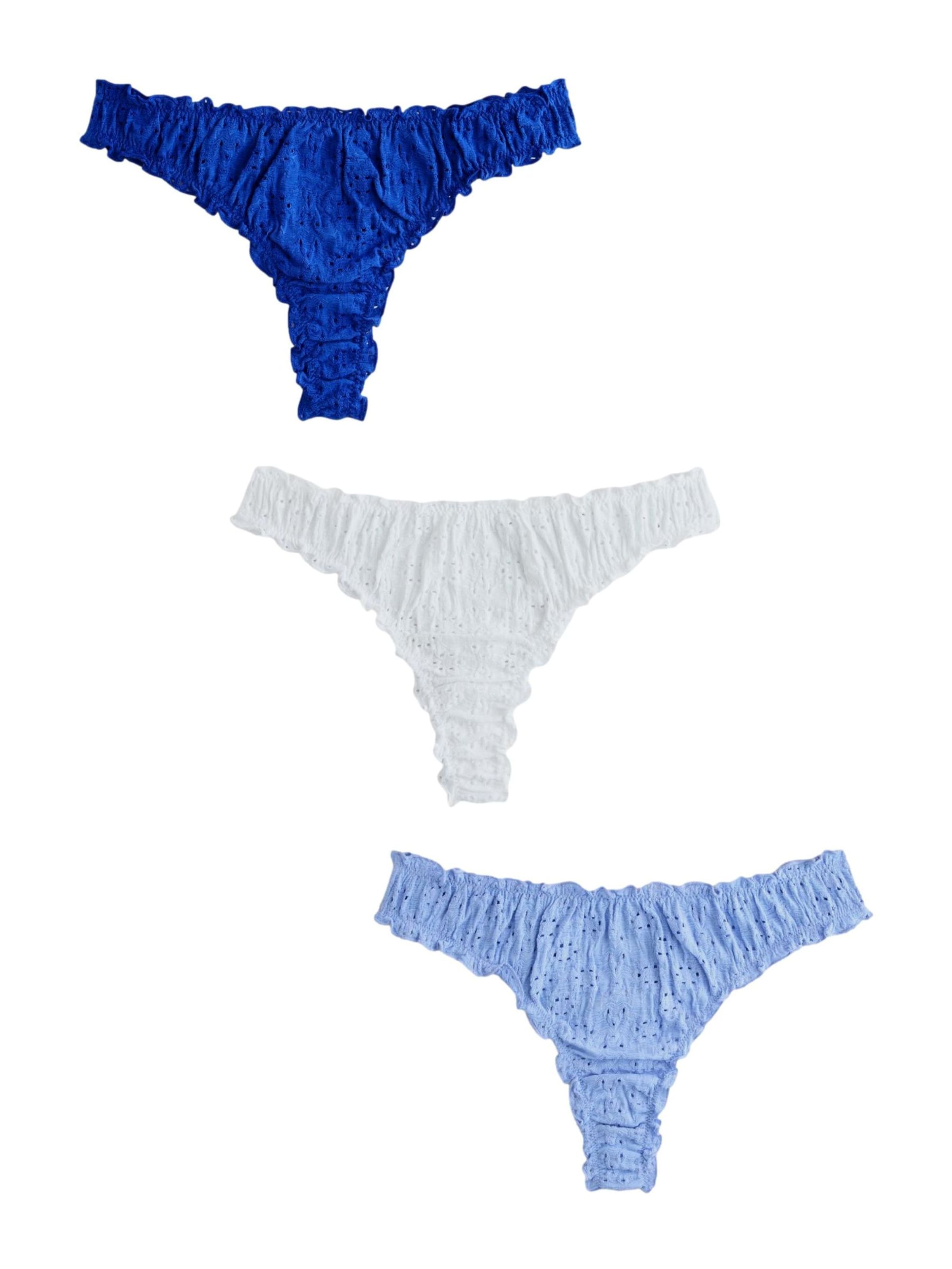 Next String in Blauw: voorkant