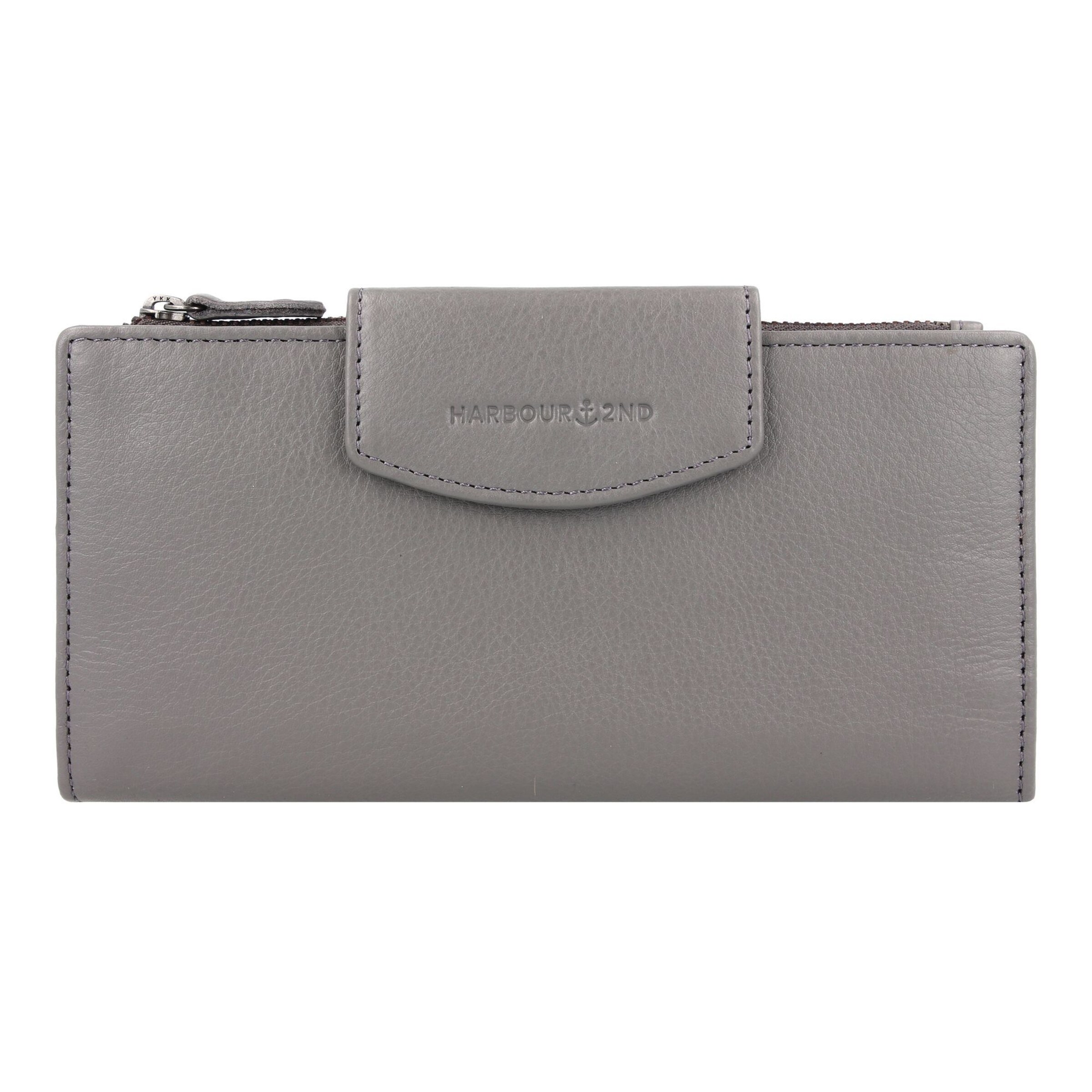 Harbour 2nd Wallet 'Just Pure Ulla' in Grey: front