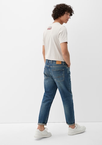 Effilé Jean QS en bleu
