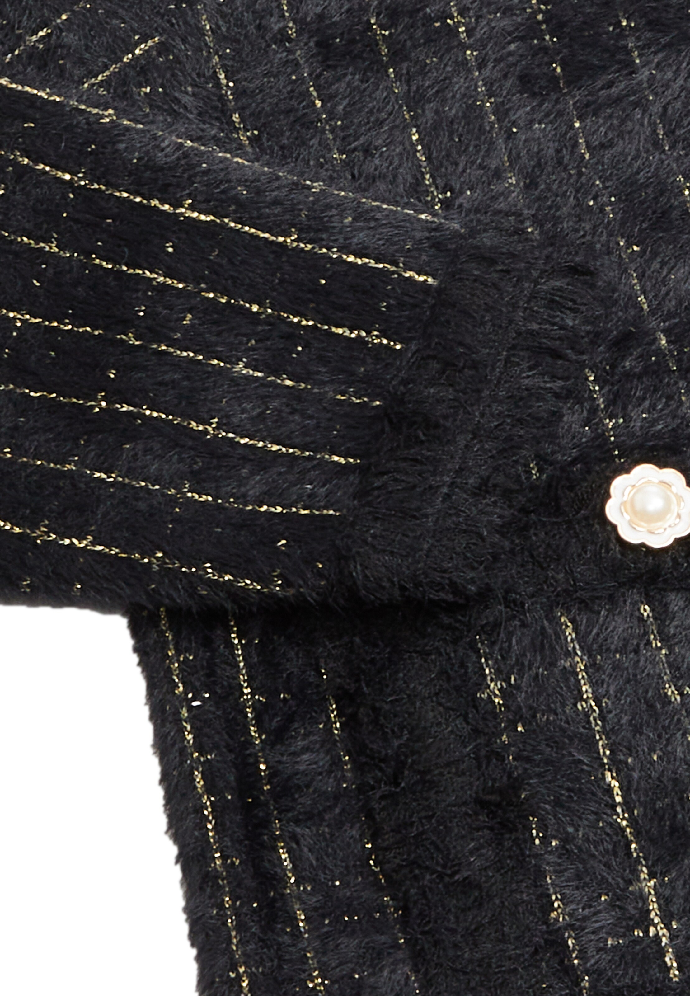 CARNEA Knit cardigan in Black