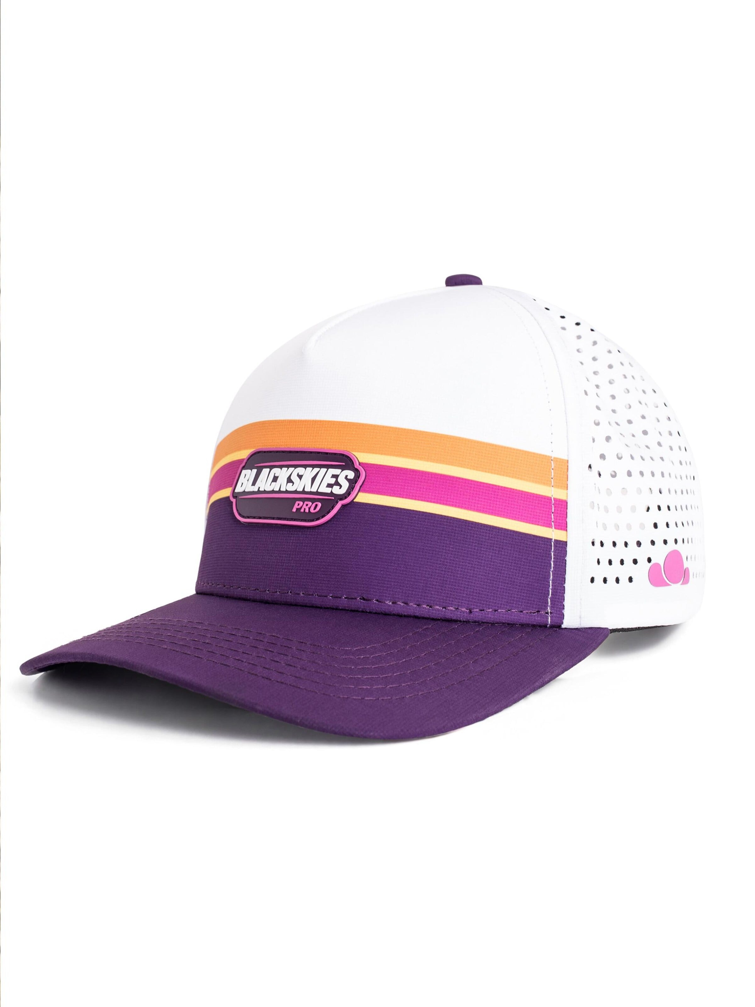 Blackskies Athletic Cap 'Pro Flow Sport Performance' in Purple: front