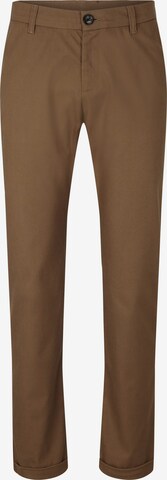 TOM TAILOR Regular Chinobyxa 'Travis' i beige: framsida