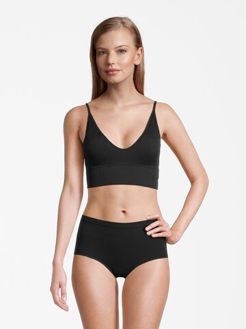 AÉROPOSTALE Bustier BH in Schwarz: predná strana