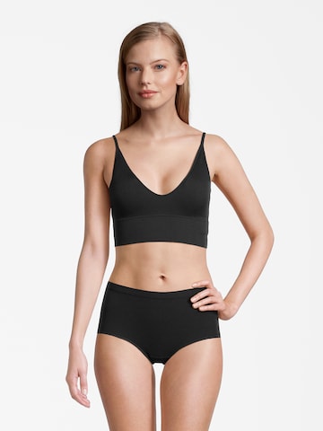 AÉROPOSTALE Bustier BH in Schwarz: predná strana