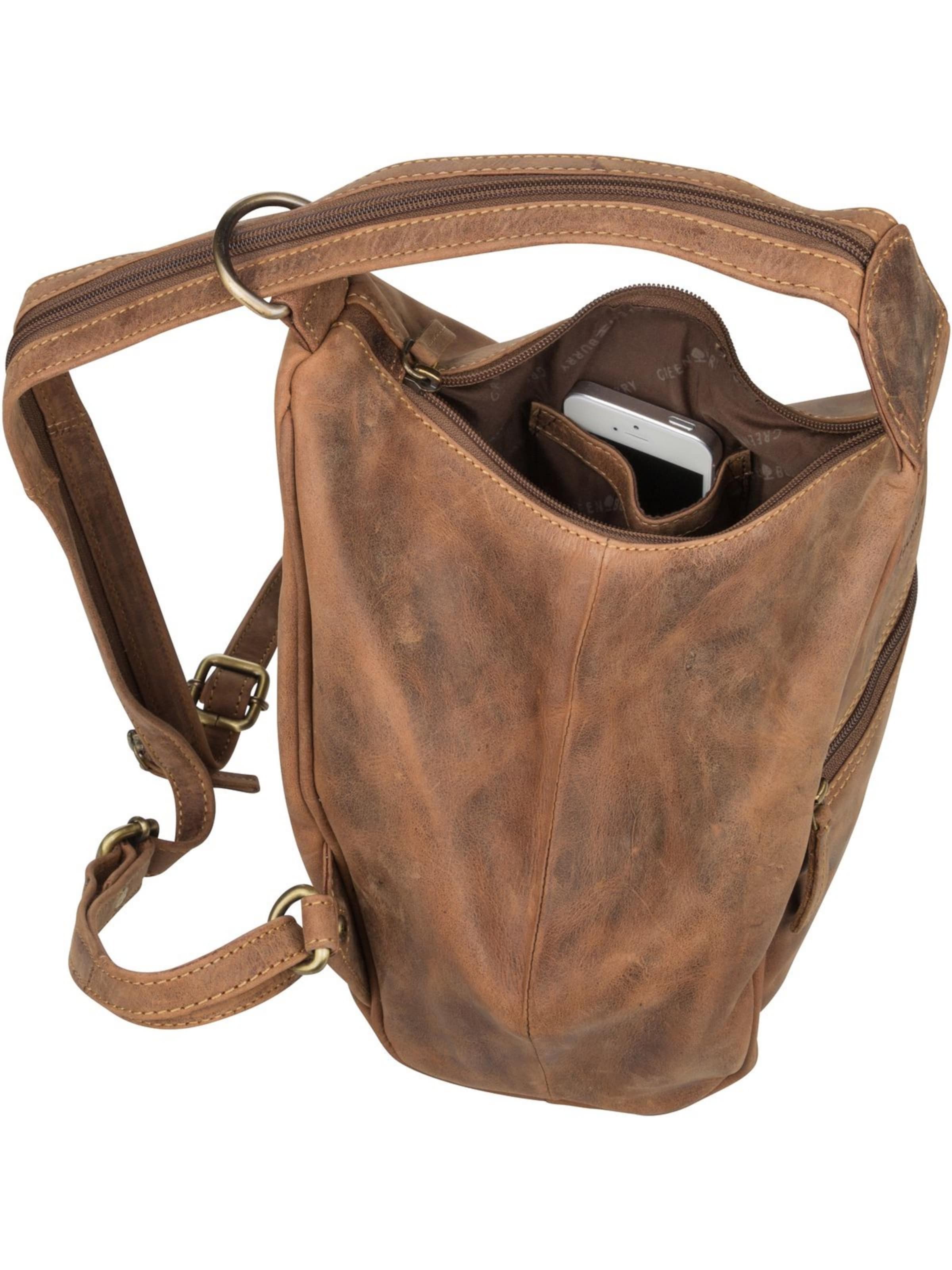GREENBURRY Backpack ' Vintage 1717 ' in Brown