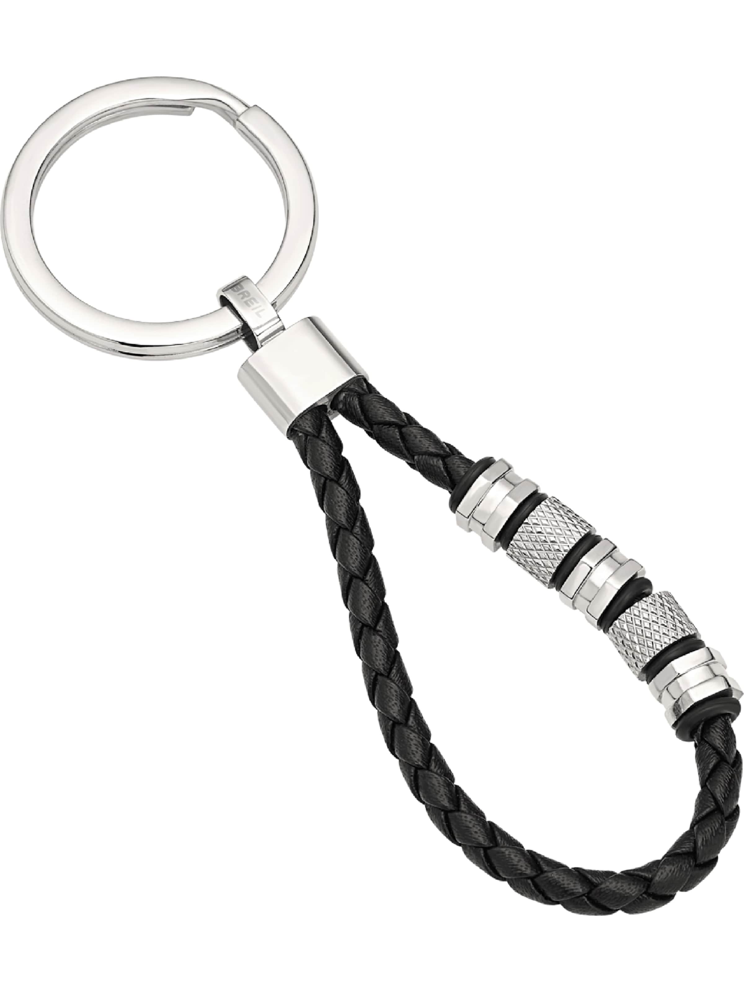 Breil Sleutelhanger in Zwart: voorkant