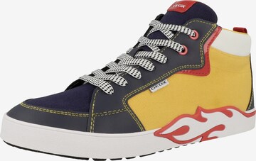 GEOX Sneakers 'Alphabeet' in Yellow: front