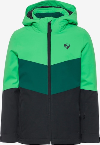 ZIENER Outdoor jacket 'PYTUR' in Green: front