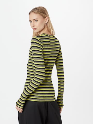 T-shirt MADS NORGAARD COPENHAGEN en jaune