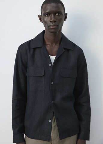 MANGO MAN Between-Season Jacket 'Umbria' in Blue