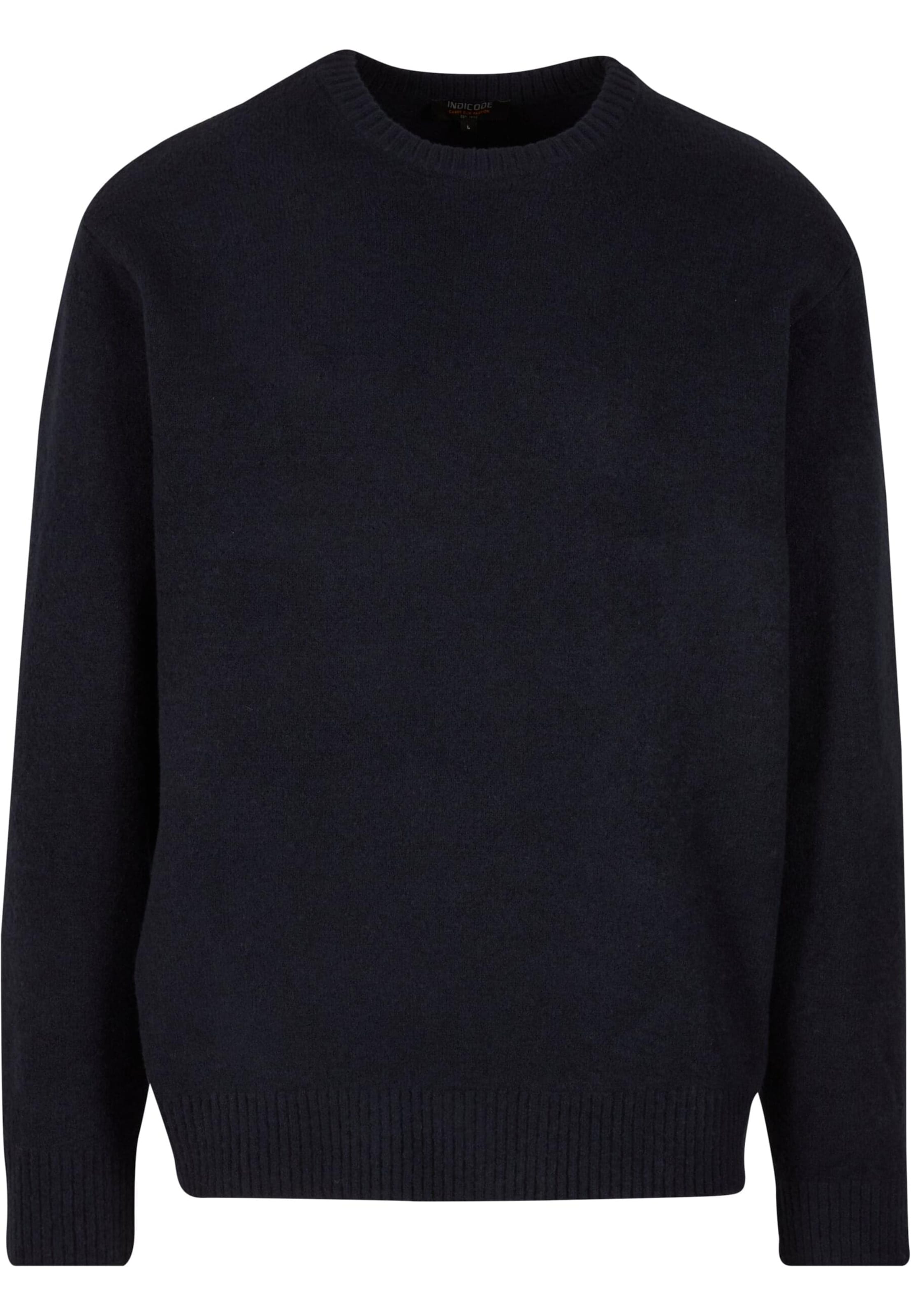 INDICODE JEANS Pulóver 'Bertrax ' - kék: elől