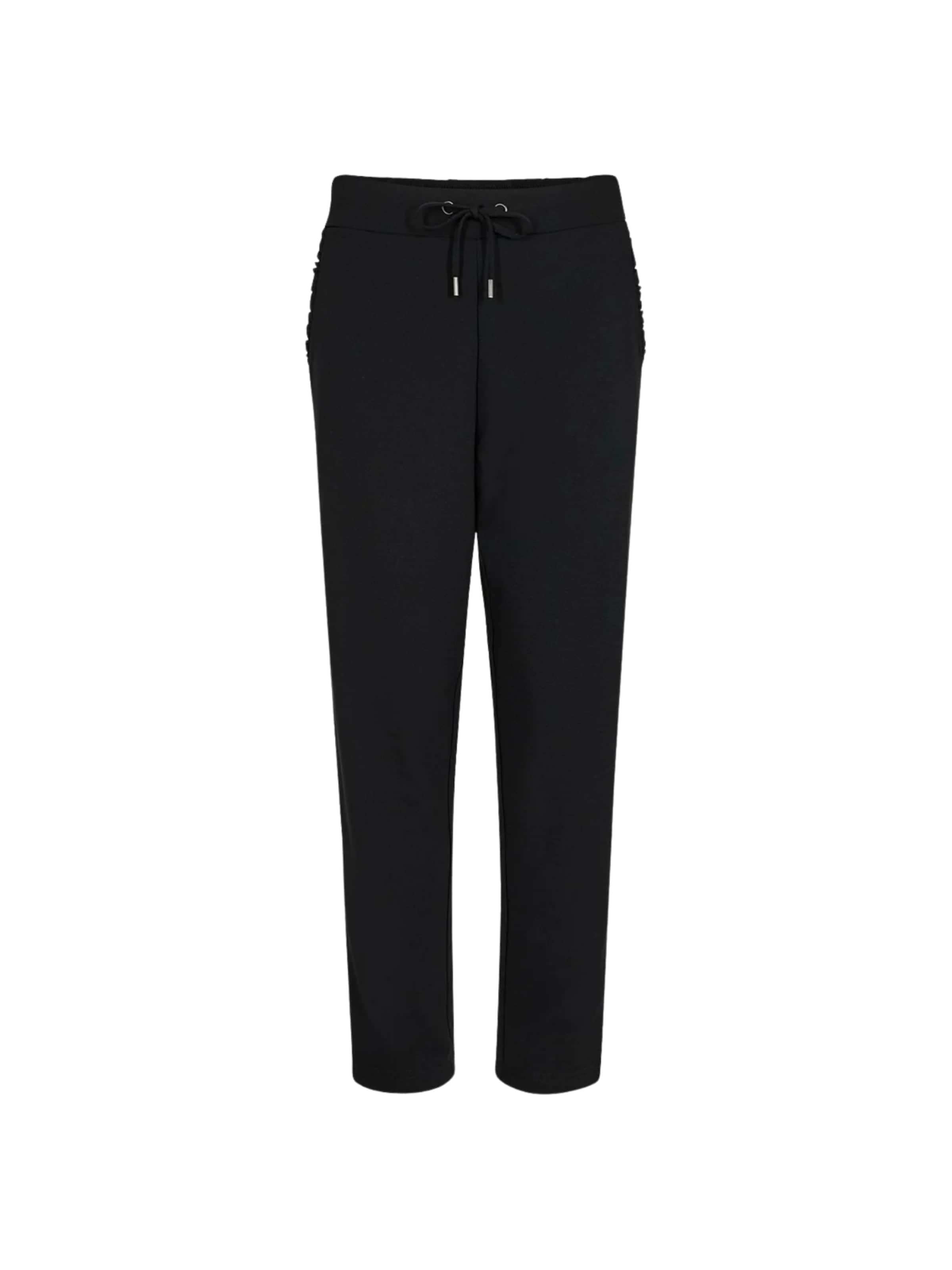 Pantalon Soyaconcept en noir : devant