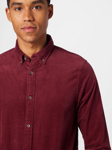 SCOTCH & SODA Regular fit Button Up Shirt in Red