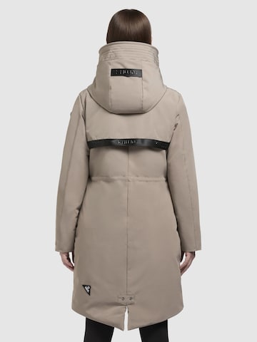 khujo Vinterfrakke 'Charlyn5' i beige