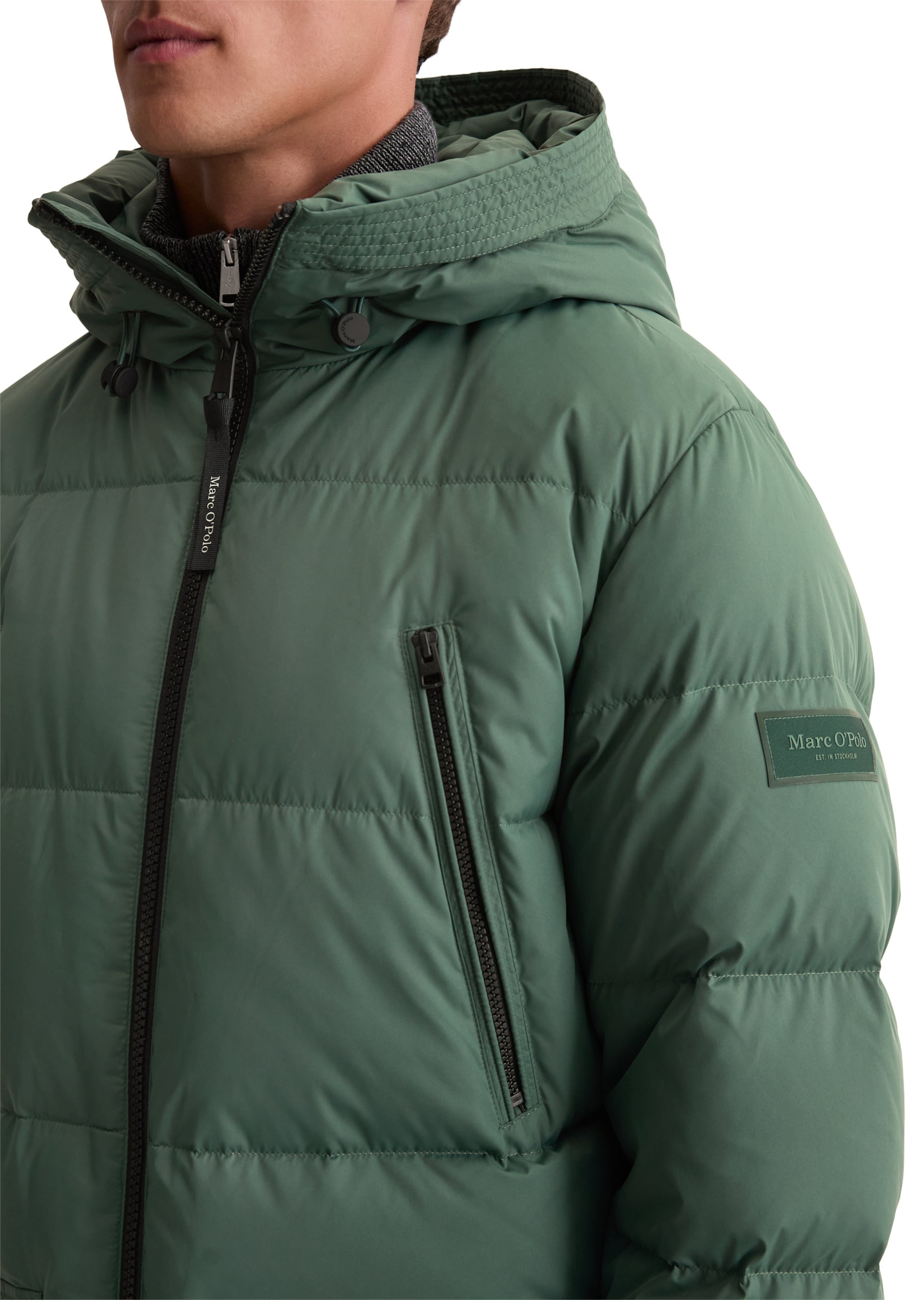 Marc O'Polo Зимнее пальто в Зеленый