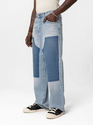 VAMOS CLO Wide leg Jeans 'Denver' i blå