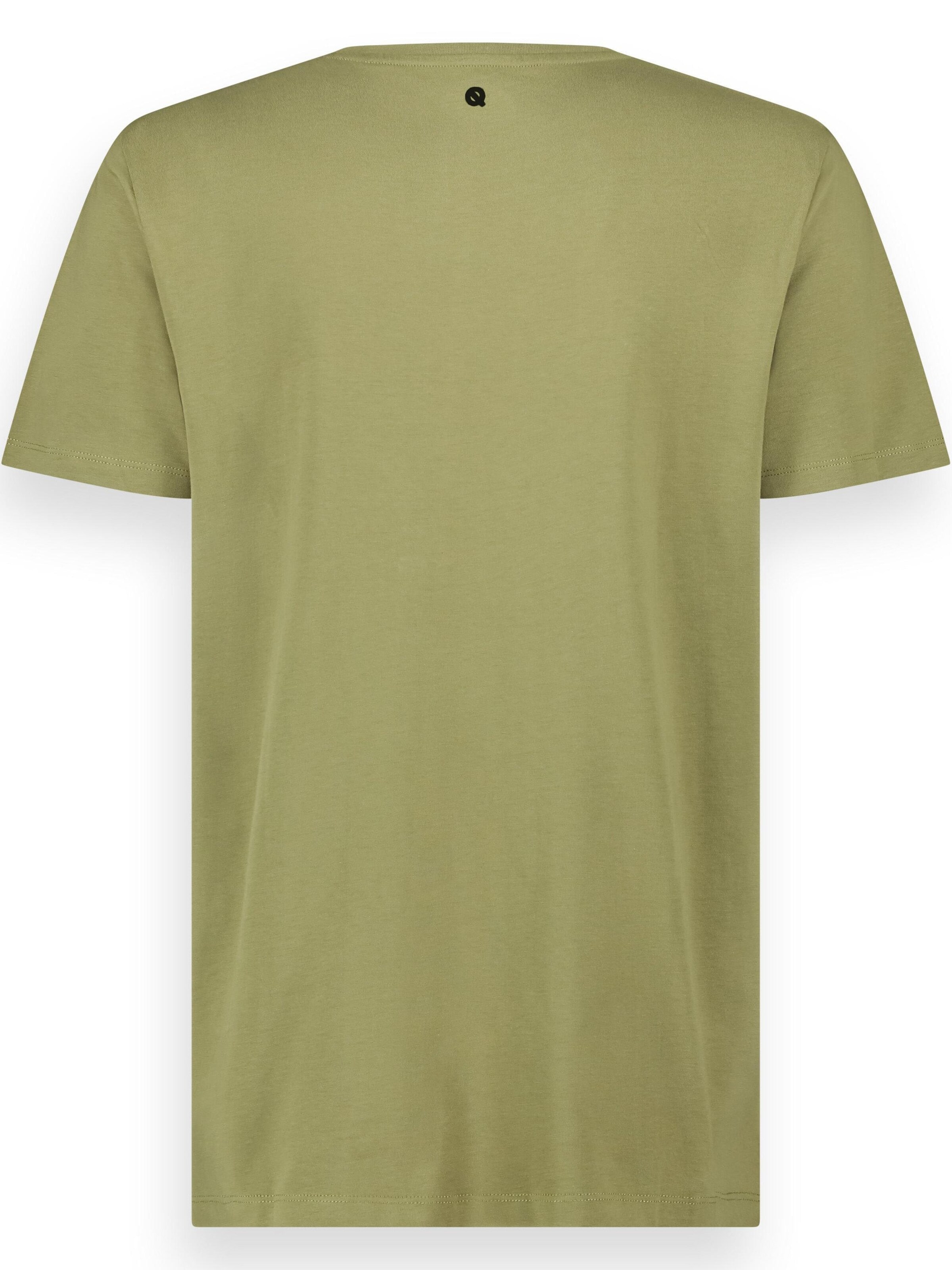 LEBASQ Shirt 'The Baker Crew Neck'‌‌‌‌‌‌‌ in Grün