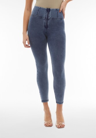 Freddy Skinny Jeggings in Blue: front