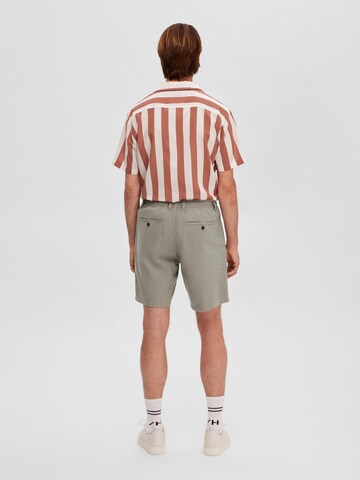 SELECTED HOMME Обычный Брюки-чинос 'Brody' в Серый