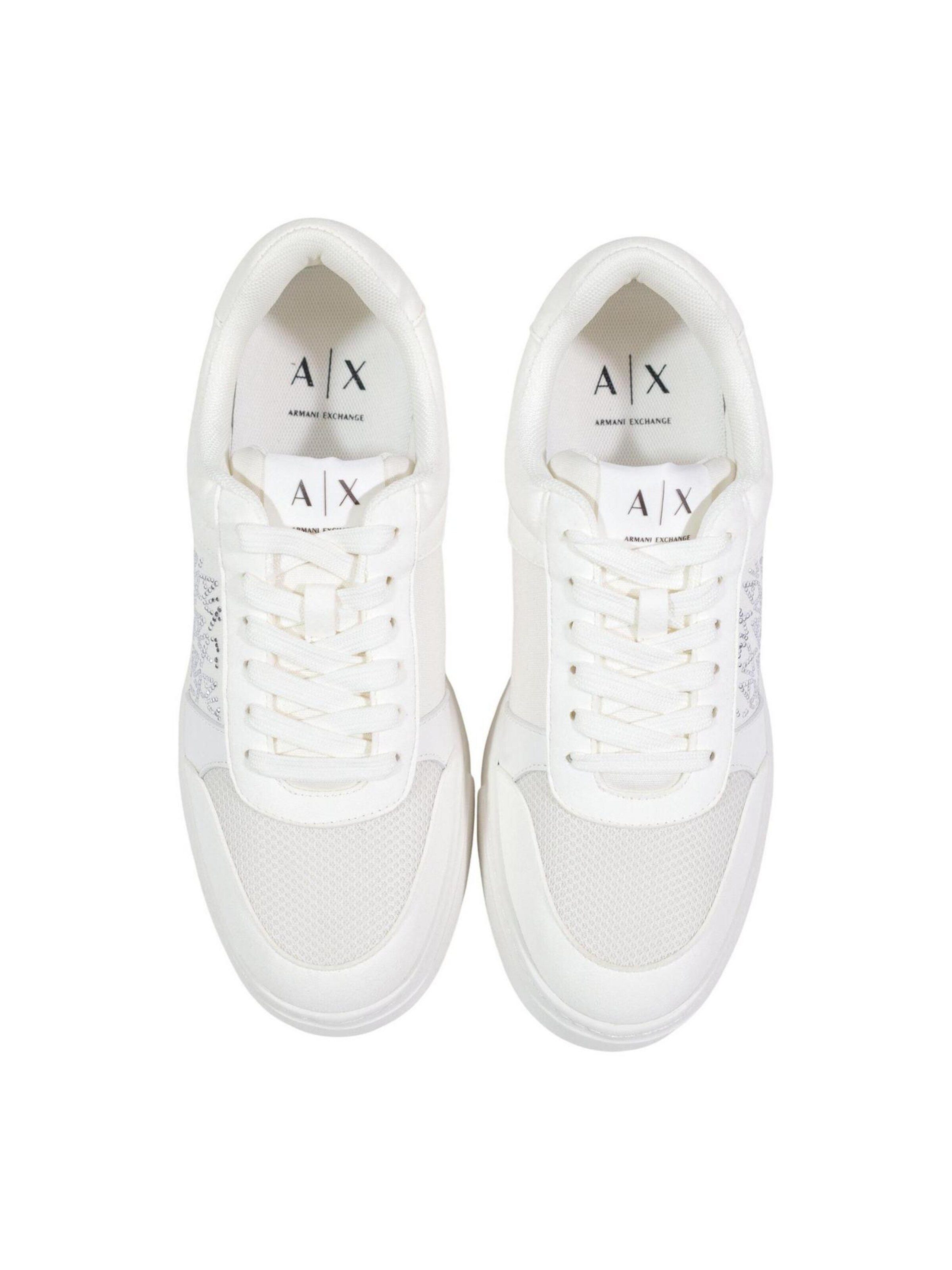 Sneaker bassa 'XW002788 AF23057' di ARMANI EXCHANGE in bianco
