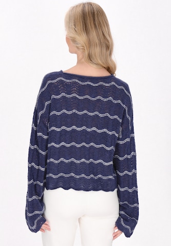 Usha Trui in Blauw