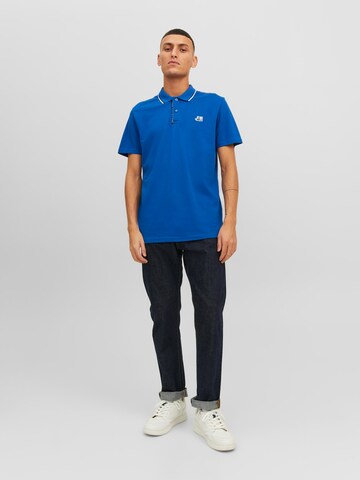 T-Shirt 'Logan' JACK & JONES en bleu