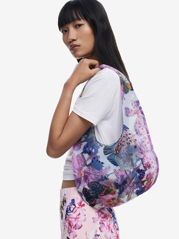 Desigual Наплечная сумка 'Designed By Mr. Christian Lacroix' в Ярко-розовый