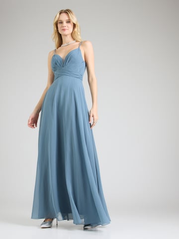 Laona Večerné šaty - Modrá: predná strana