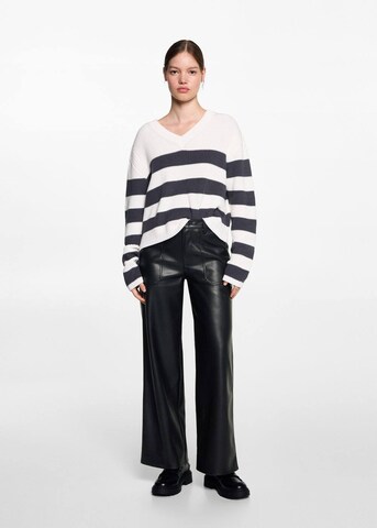Loosefit Pantalon 'Poli' MANGO TEEN en noir