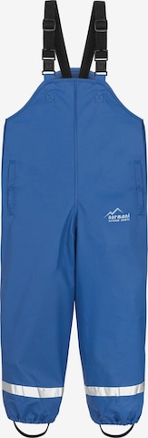 Pantalon fonctionnel 'Skjolden' normani en bleu : devant