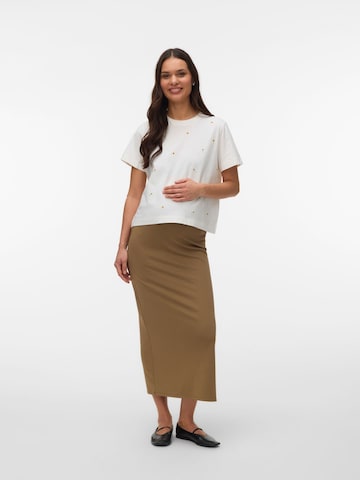 Vero Moda Maternity Tričko 'VMMSOLA METTE' – bílá