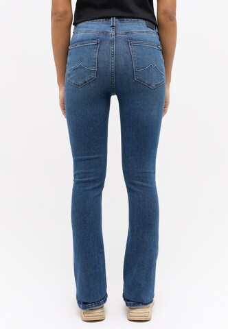 MUSTANG Flared Jeans in Blau