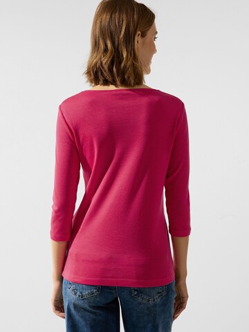 T-shirt 'Pania' STREET ONE en rose