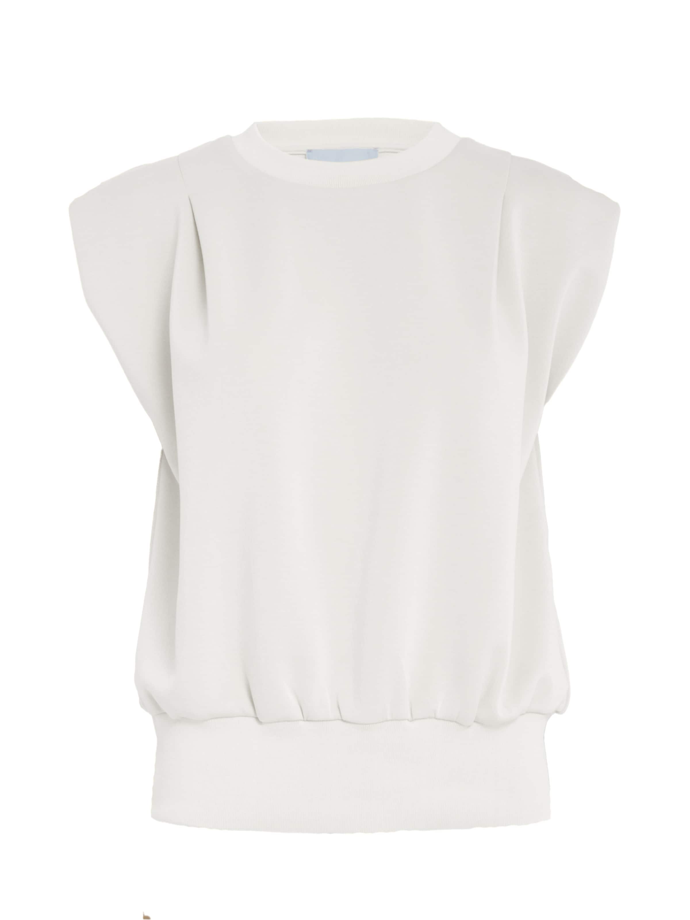 Felpa 'Marta' di minus in bianco: frontale