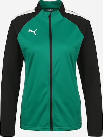 PUMA Training Jacket 'Team Liga' in Green: front