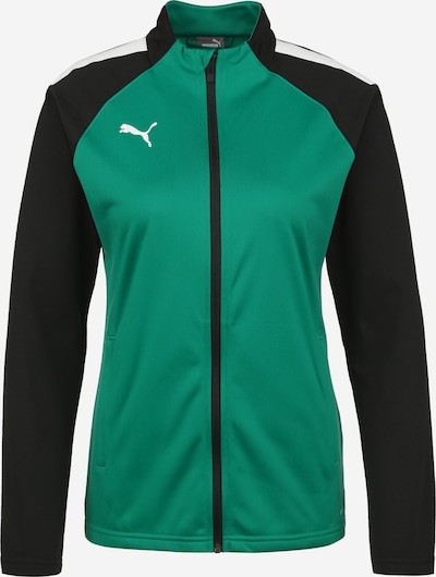 Jachetă de trening 'Team Liga' pe XS PUMA pe verde / negru / alb, Vizualizare produs