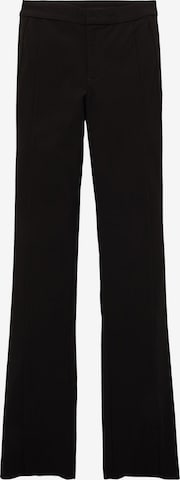 TOM TAILOR DENIM - Flared Calças em preto: frente